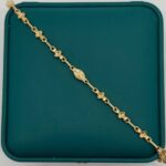 Pulso Rustico 4.1gr / 20cm / Diamantado Oro Amarillo 18k - Image 2