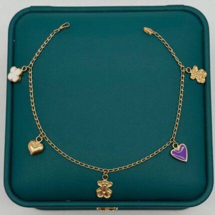 Pulso Charms 2.8gr / 18.5cm Oro Amarillo 18k