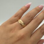 Argolla Matrimonio 3.3gr / Talla 9 Oro Amarillo 18k - Image 4