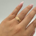 Argolla Matrimonio 2.2gr / Talla 9 1/4 Oro Amarillo 18k - Image 4