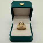 Anillo Sello Arcángel San Miguel 3.3gr / 9 3/4 Oro Amarillo 18k - Image 3